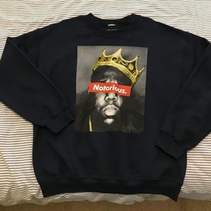 Notorious BIG crew neck